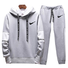 Load image into Gallery viewer, New Brand Clothing Men's Casual Sweatshirts Pullover Cotton Men tracksuit Hoodies Two Piece+Pants Sport Shirts Autumn Winter Set