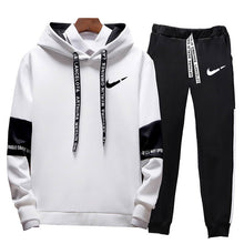 Load image into Gallery viewer, New Brand Clothing Men's Casual Sweatshirts Pullover Cotton Men tracksuit Hoodies Two Piece+Pants Sport Shirts Autumn Winter Set