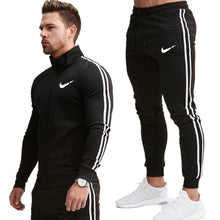 Load image into Gallery viewer, 2019 New fashion Print Men Sport Set Spring Tracksuit long Sleeve Hoodie Sweatshirt GYM Fitness Pants Workout Running Suit