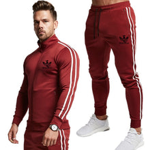 Load image into Gallery viewer, 2019 New fashion Print Men Sport Set Spring Tracksuit long Sleeve Hoodie Sweatshirt GYM Fitness Pants Workout Running Suit